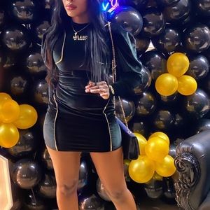 Milano Di Rouge Velour B Day Dress